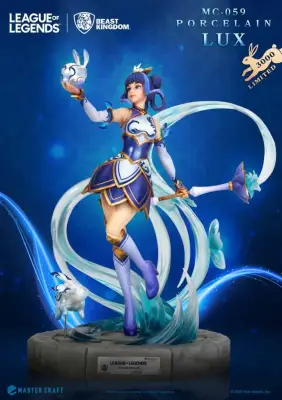 Figurine League of Legends master crf prclain lux